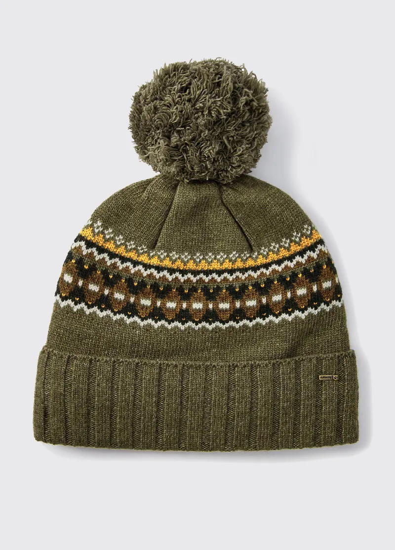 Dubarry Kilcormac Bobble Hat - Dusky Green